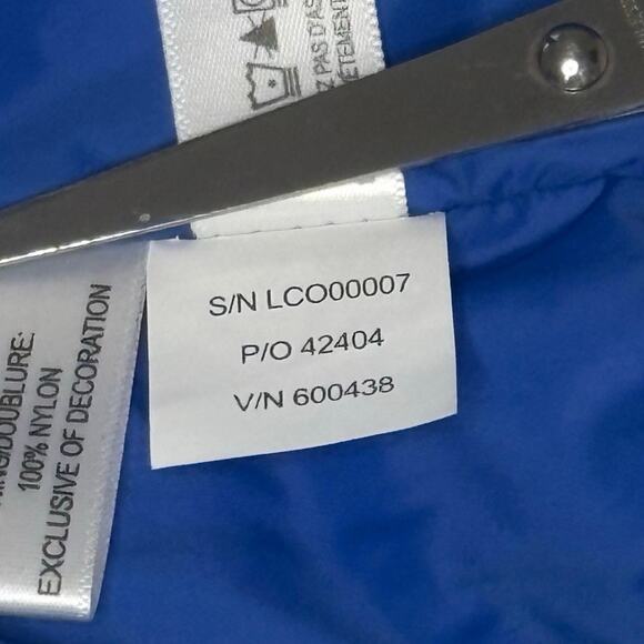 Cutter & Buck Rainier Packable Jacket Women's L | Navy Blue | w/ Corp Logo - Picture 13 of 16